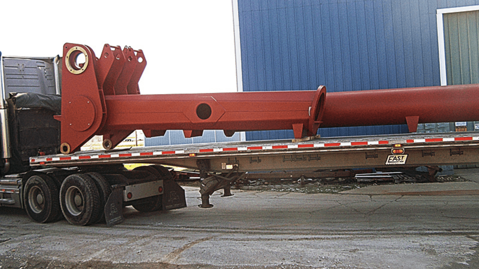 Manufacturing of a Dredging Auger Component Manufacturing of a Dredging Auger Component
