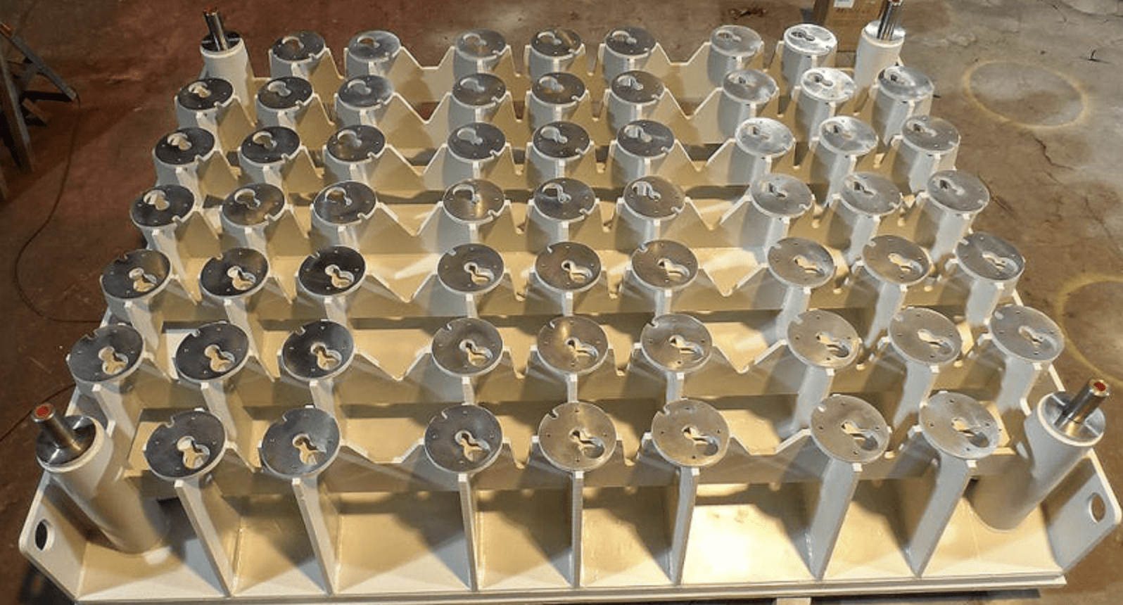 Fabrication of a Steel Bottom Block Base Assembly for the Primary Aluminum Smelter Industry Fabrication of a Steel Bottom Block Base Assembly for the Primary Aluminum Smelter Industry